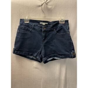 21 Denim size‎ 27 blue jean denim shorts cuffed leg